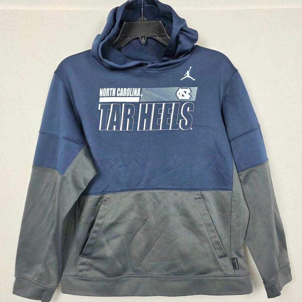 Nike Jordan UNC Tar Heels Hoodie Youth XL Blue Gray